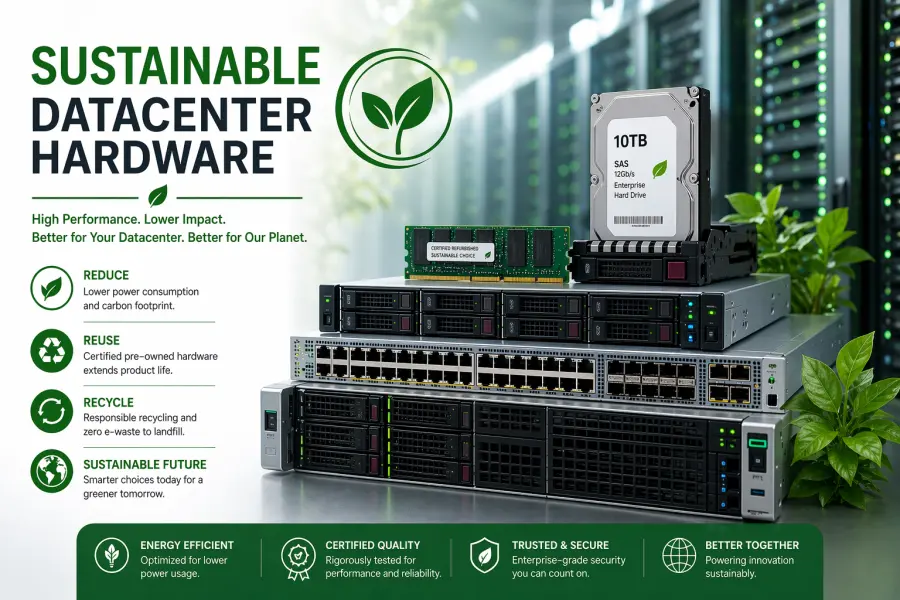 The Future of Datacenters with Sustainable Hardware